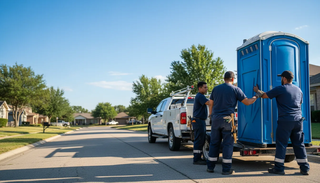Portable Toilet Rental in Forest, LA near me